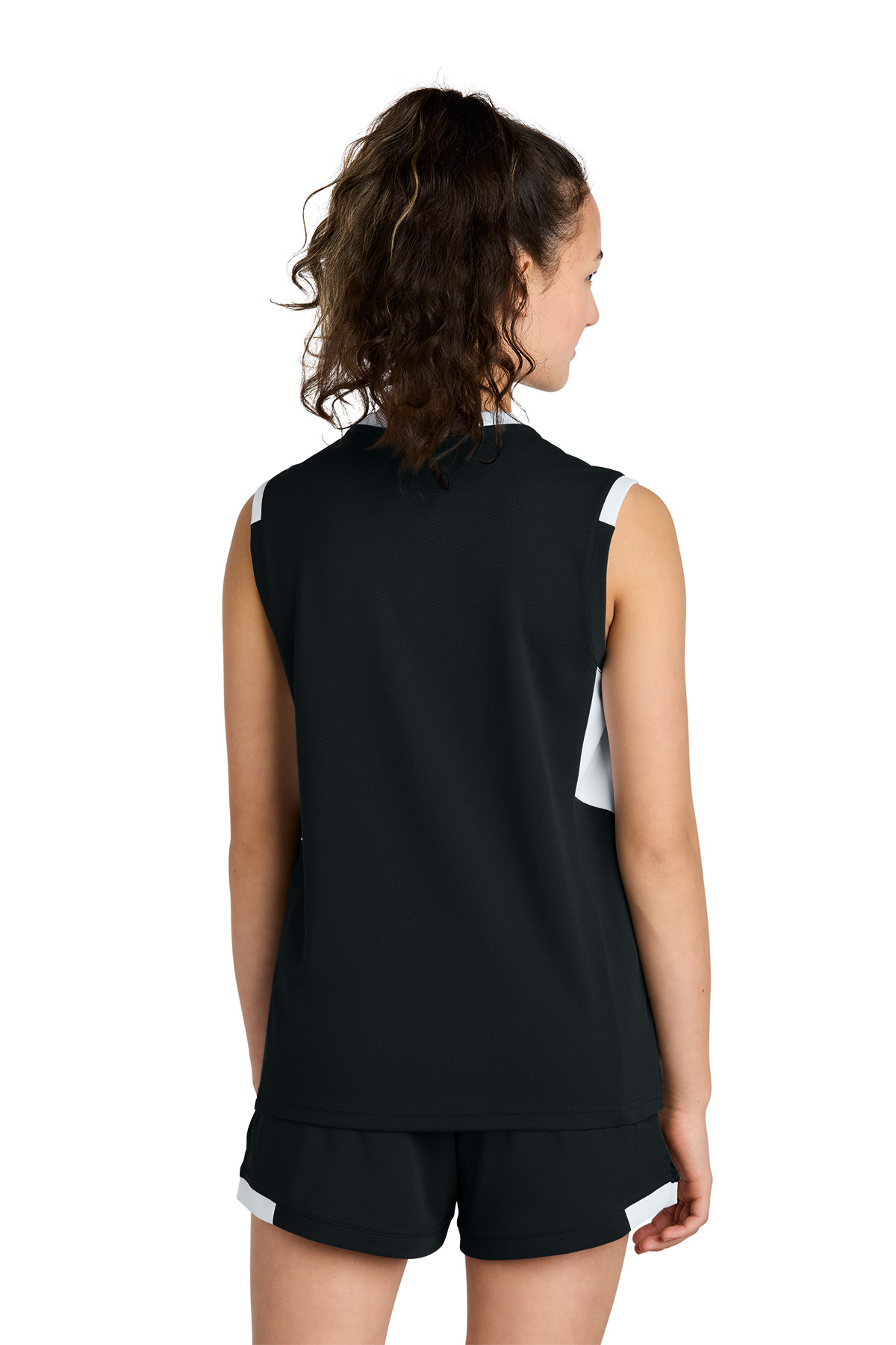 Sport-Tek Youth Club Sleeveless V-Neck Product Image