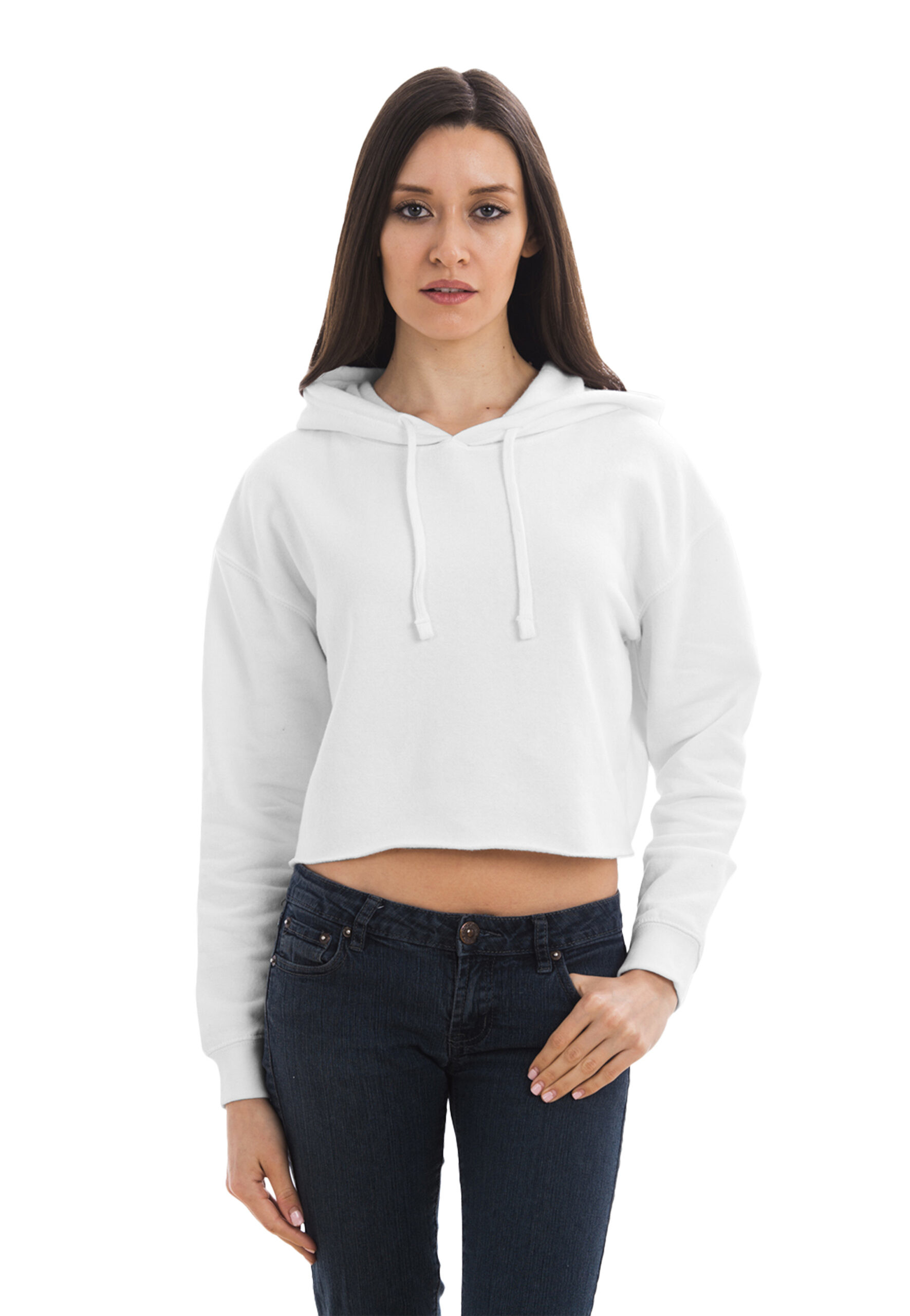 Lane Seven Crop Hoodie Product Image