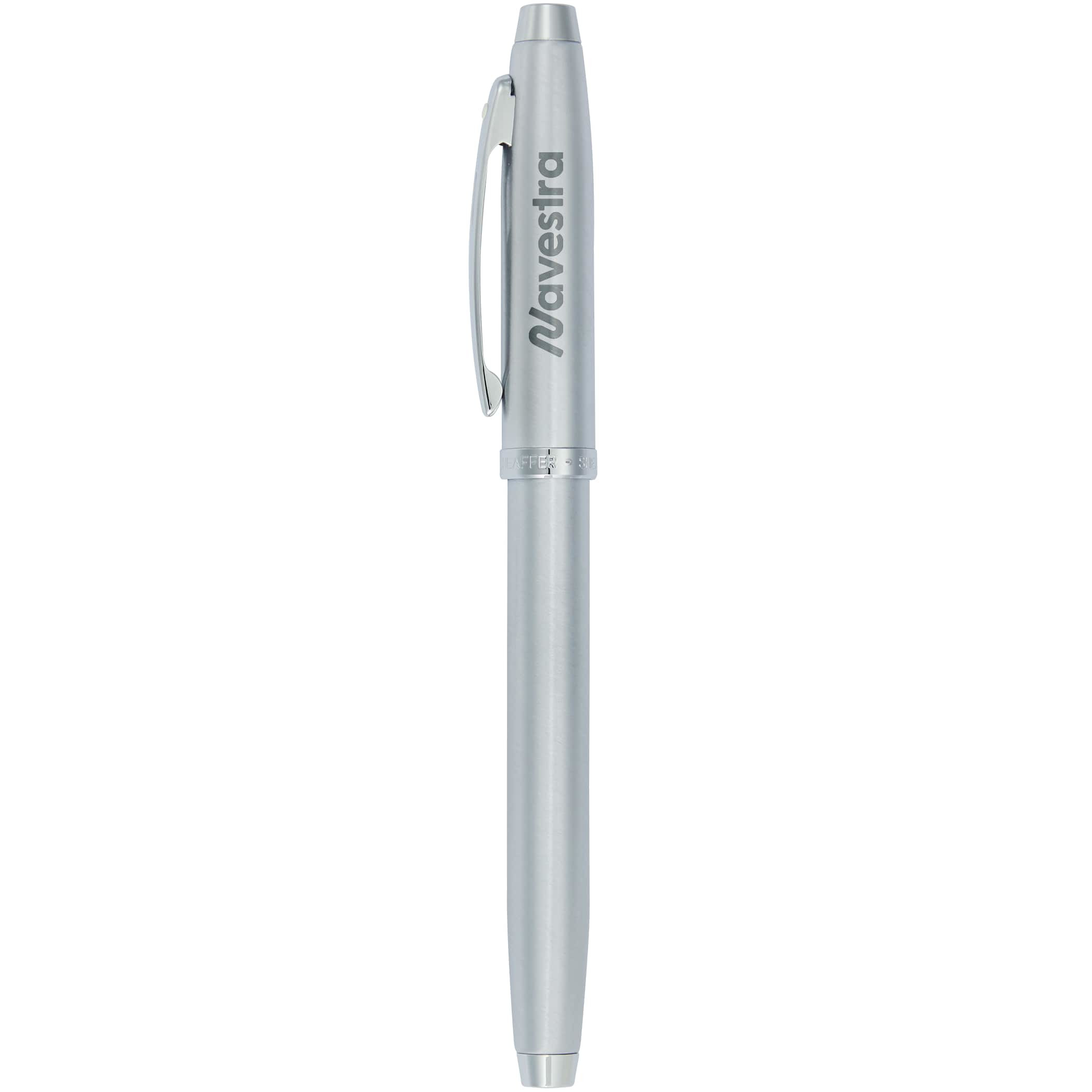 Sheaffer® 100 Brushed Chrome Roller Ball Pen Product Image