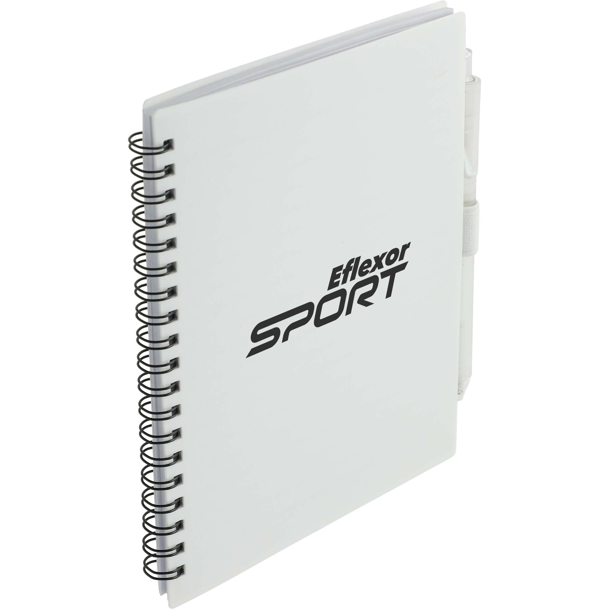 5.5” x 7” FSC Recycled Spiral Notebook w/ RPET Pen Product Image
