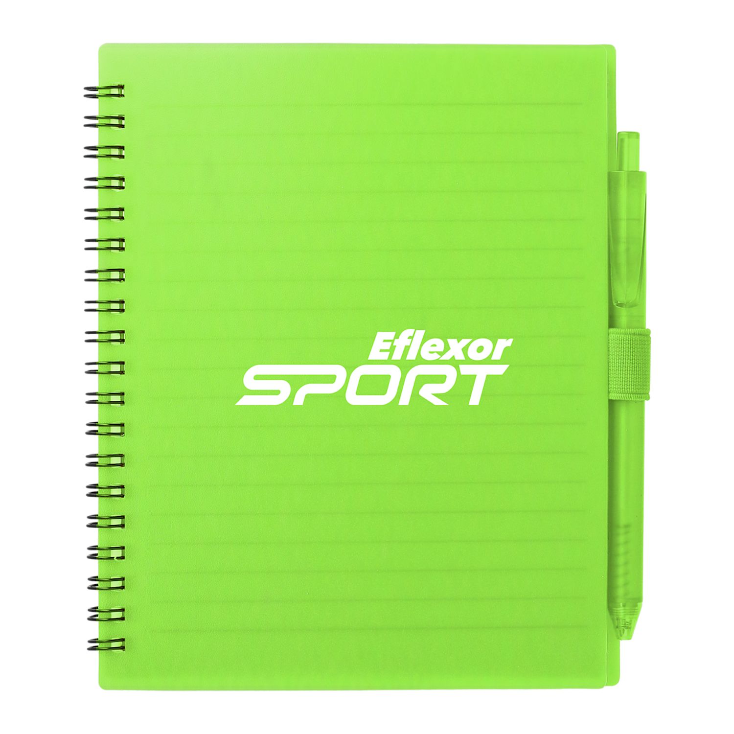 5.5” x 7” FSC Recycled Spiral Notebook w/ RPET Pen Product Image