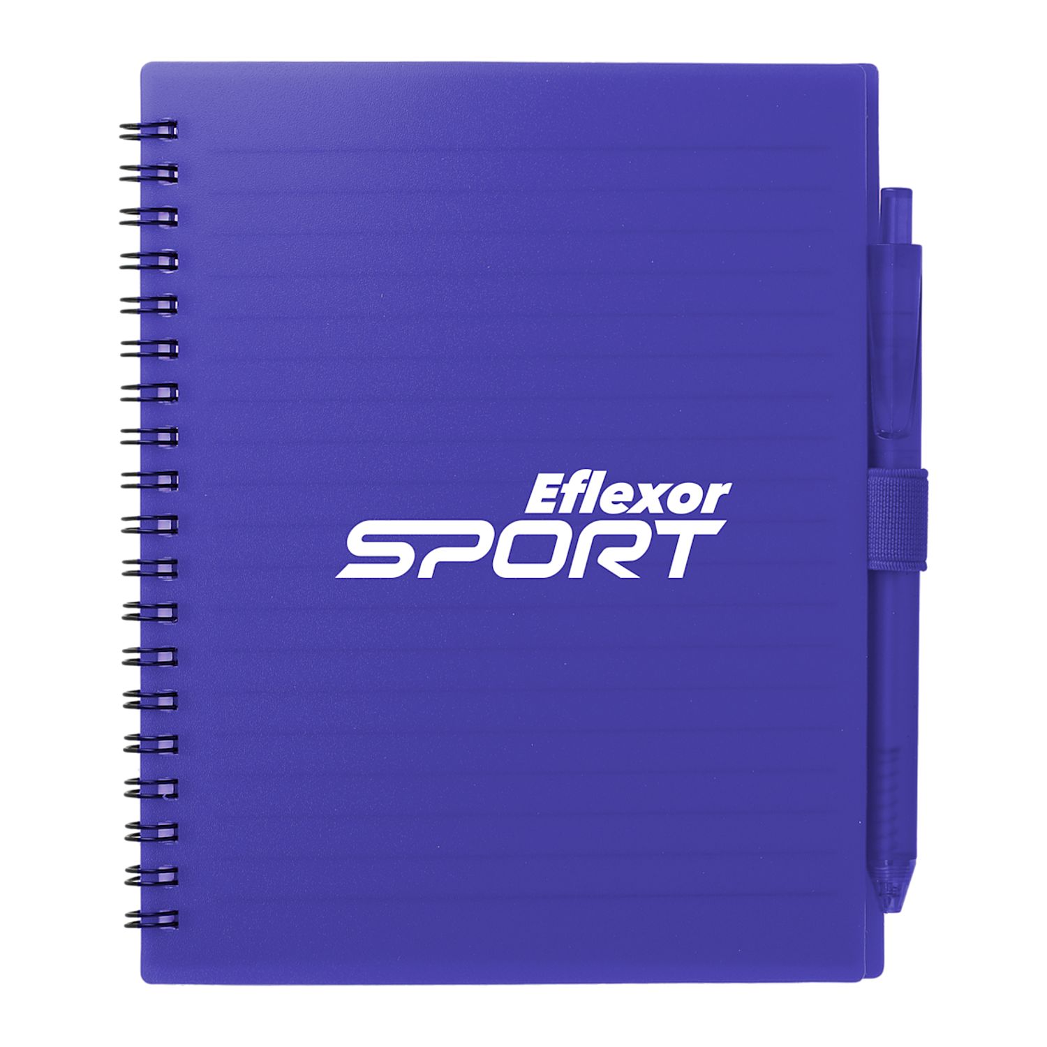 5.5” x 7” FSC Recycled Spiral Notebook w/ RPET Pen Product Image