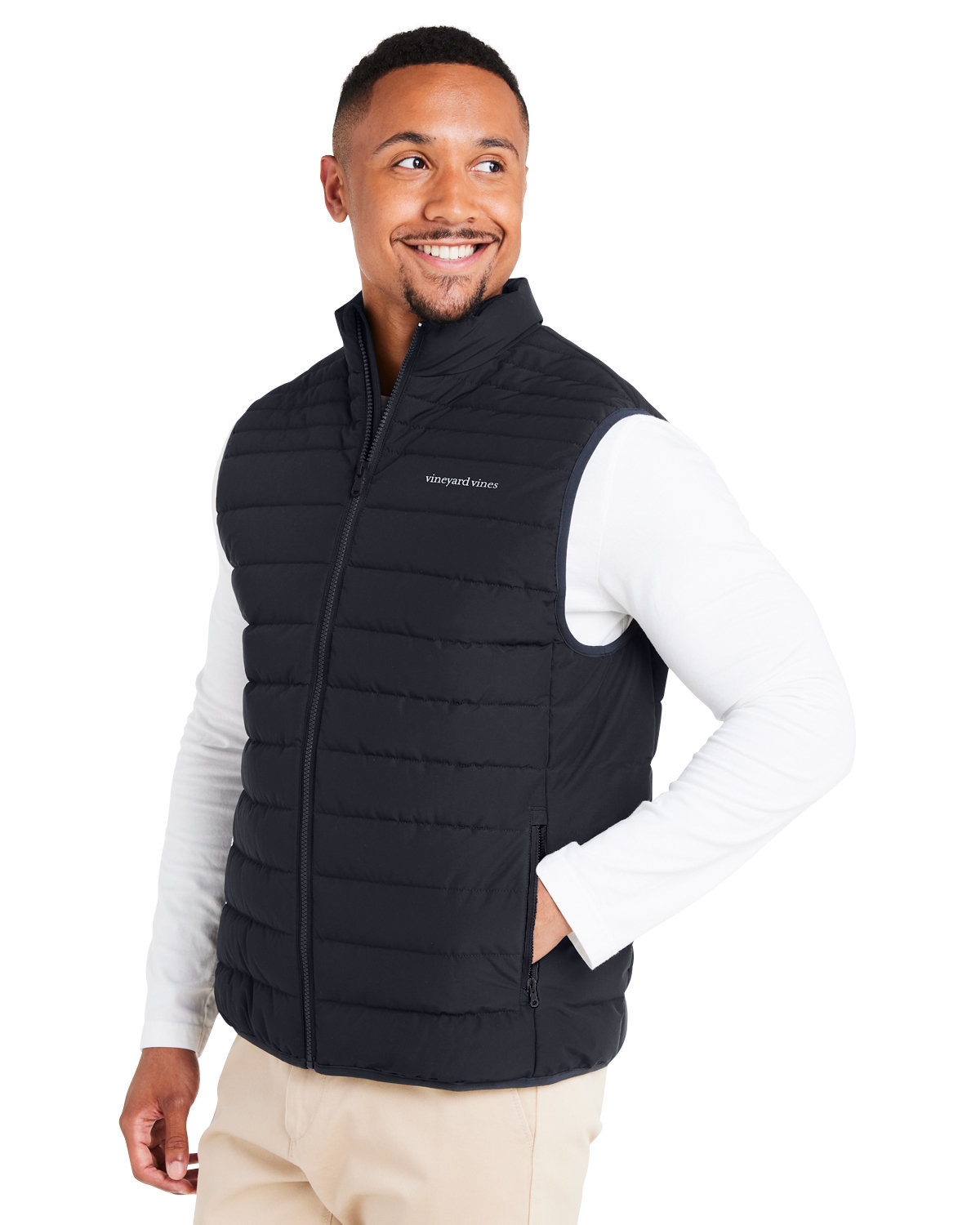 Vineyard Vines® Men's Mountain Weekend Puffer Vest Product Image