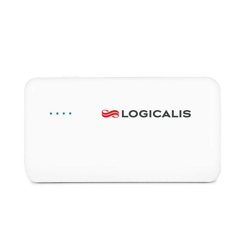 4500mAh Dual Connector Capsule Power Bank with Stand Product Image