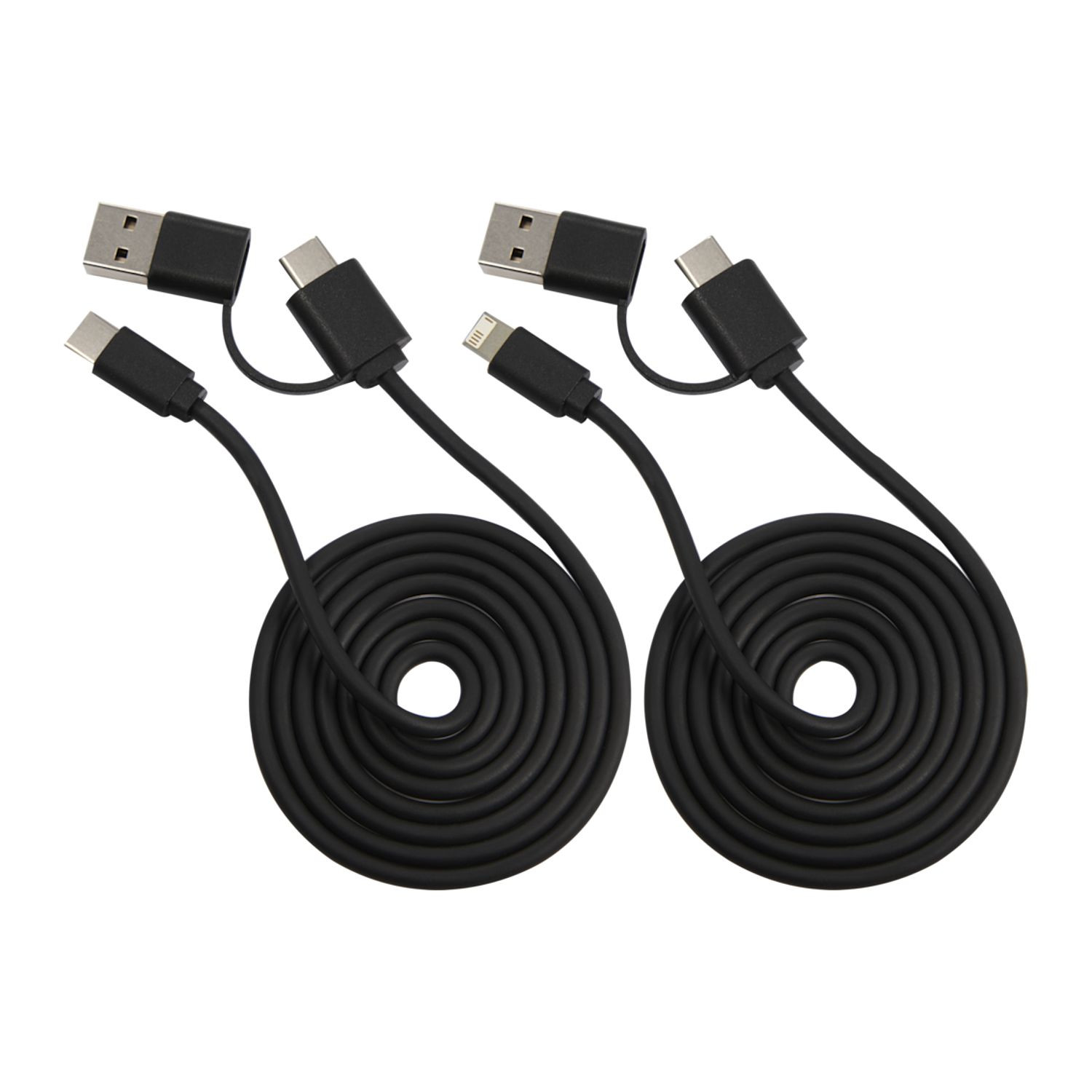Dual Power Long Charging Cable Kit Product Image
