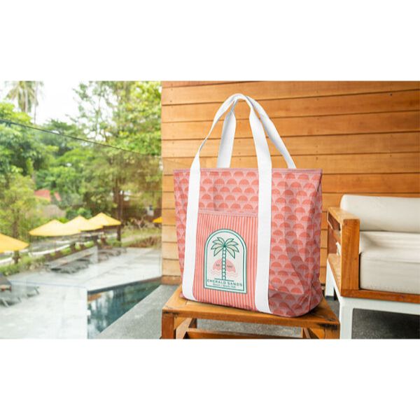 Full Color Mesh Large Tote Product Image