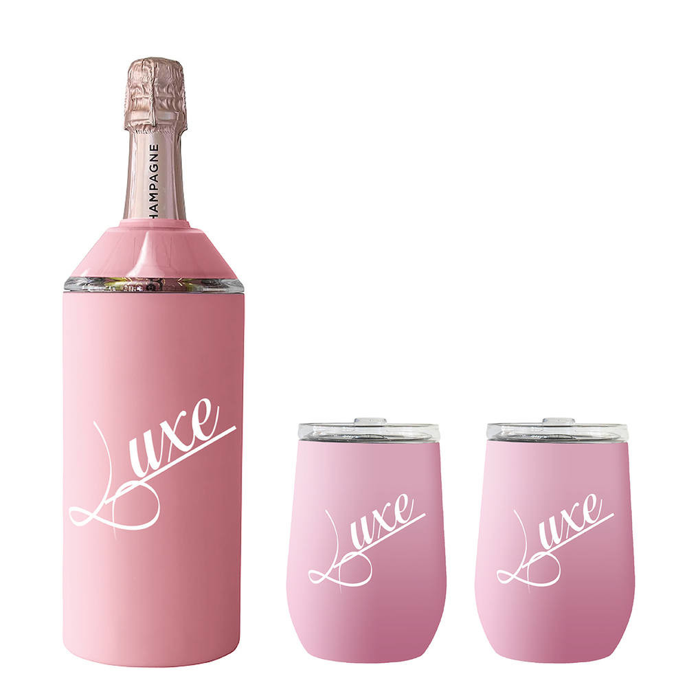 Vinglacé® Wine Bottle Insulator & 2 Glass Gift Set Product Image