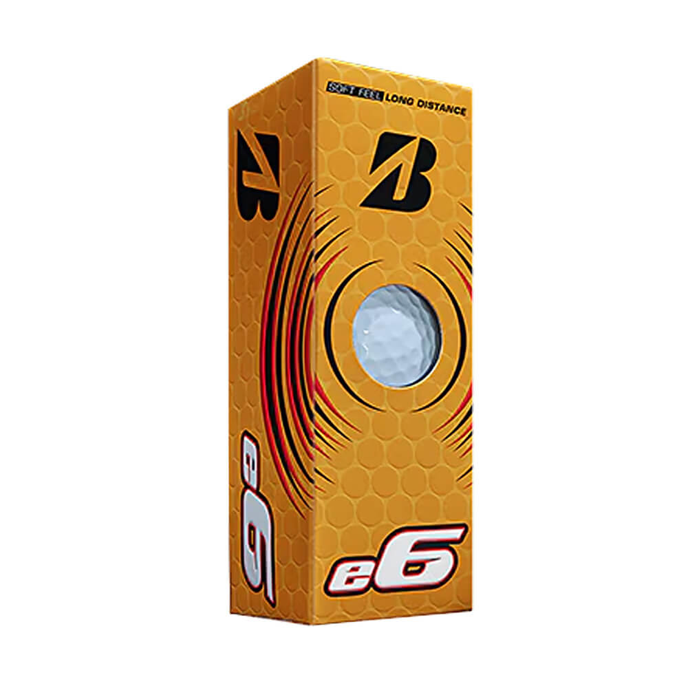 Rush Bridgestone E6 3 Pack Golf Balls Product Image