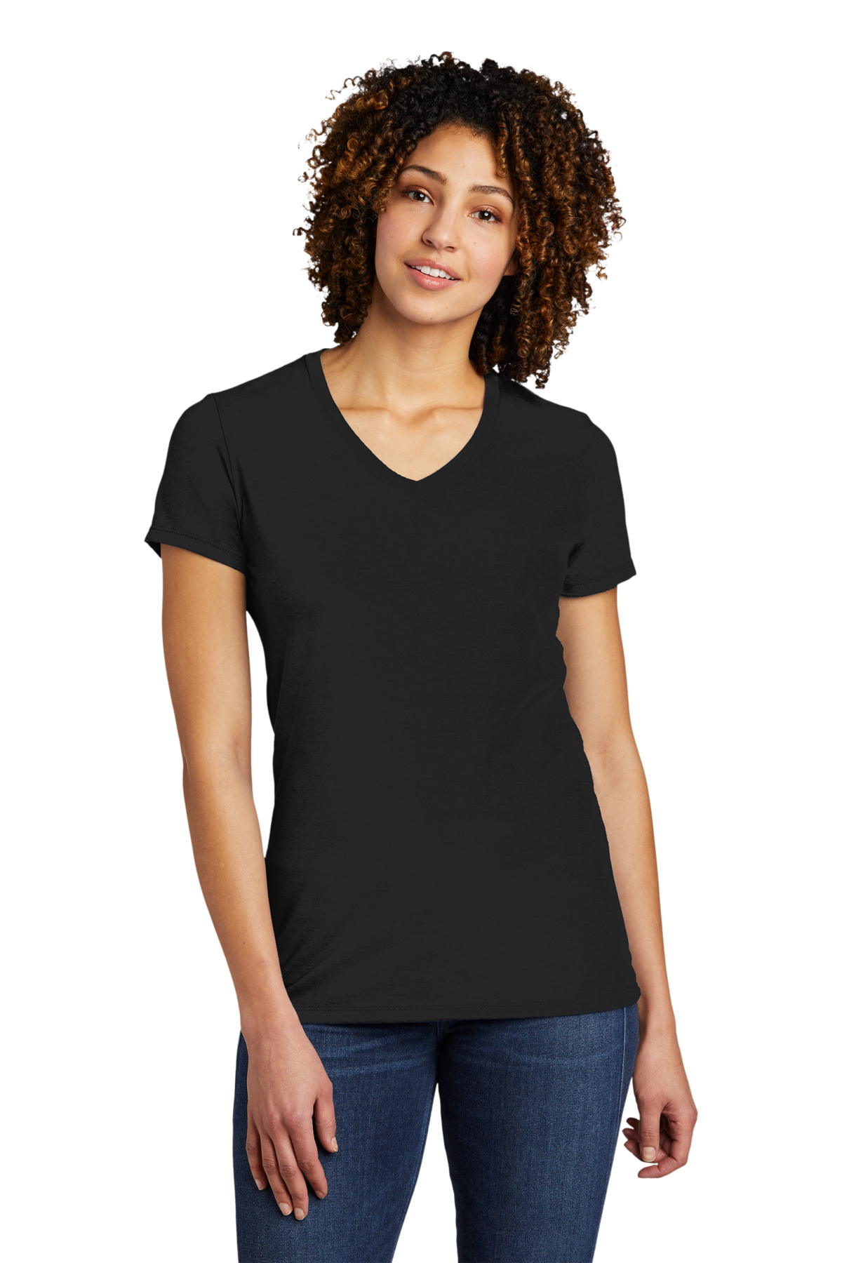 Allmade® Women’s Tri-Blend V-Neck Tee Product Image