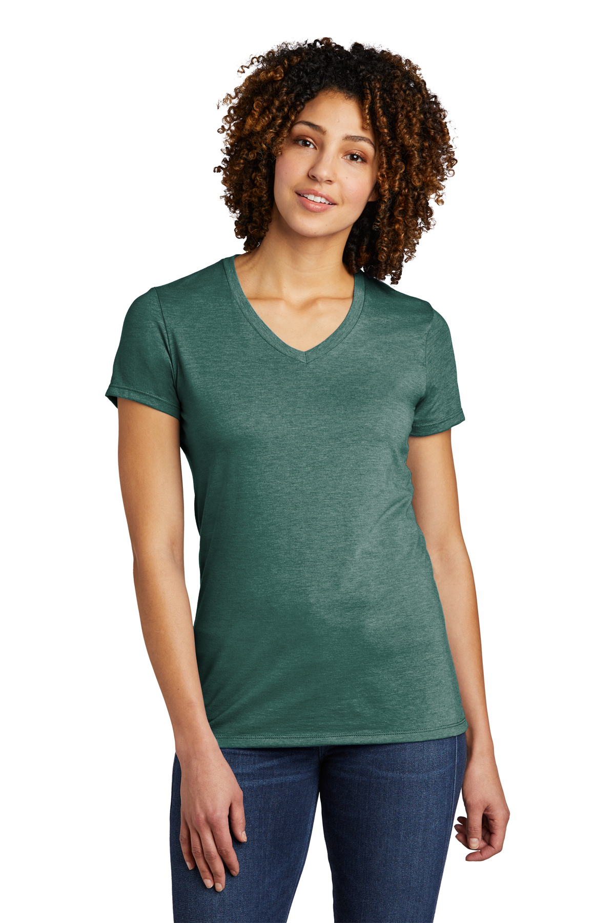 Allmade® Women’s Tri-Blend V-Neck Tee Product Image