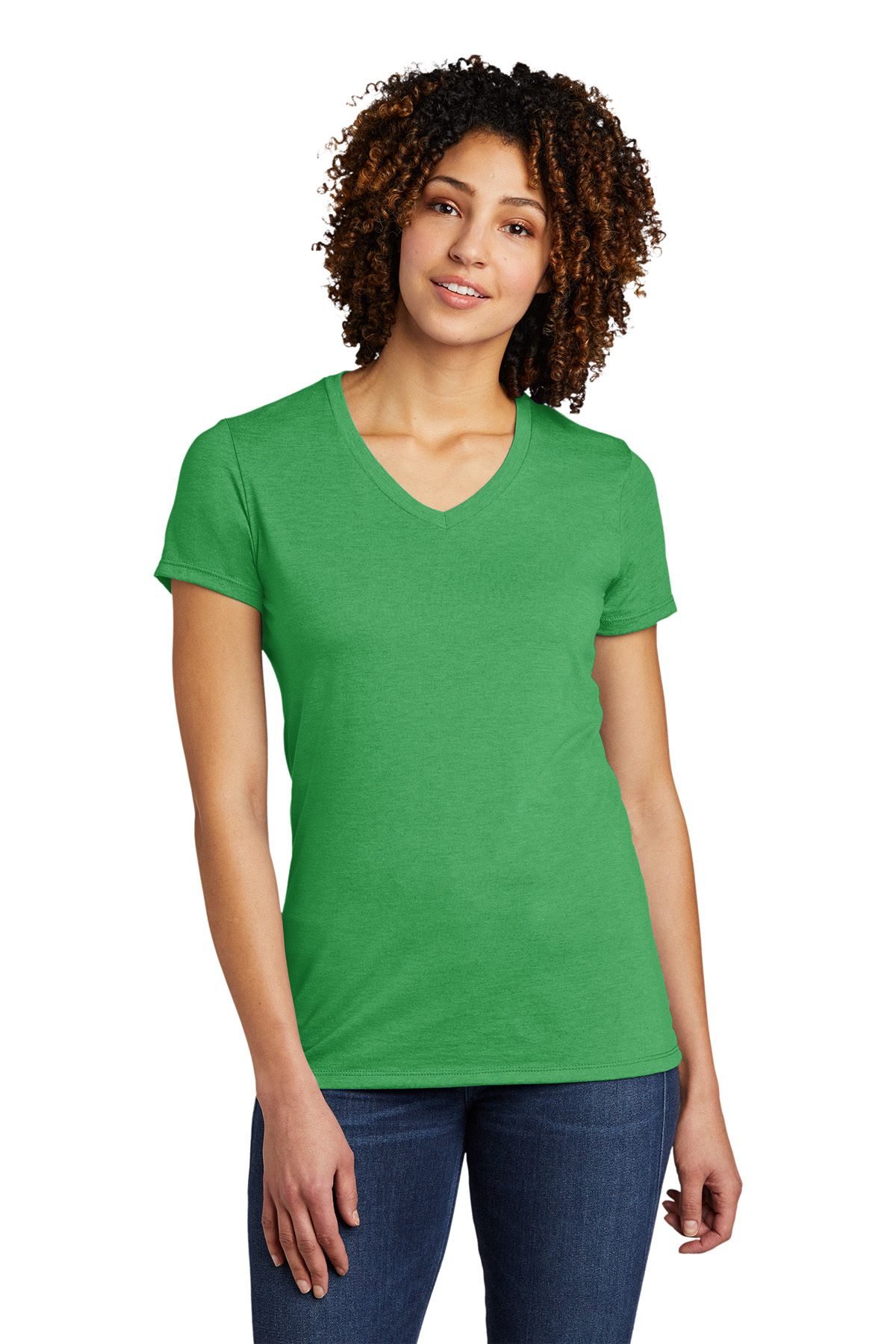 Allmade® Women’s Tri-Blend V-Neck Tee Product Image
