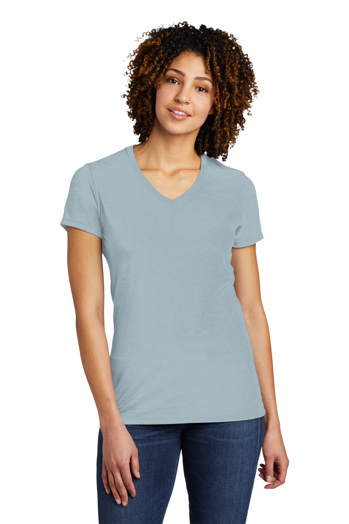 Allmade® Women’s Tri-Blend V-Neck Tee Product Image