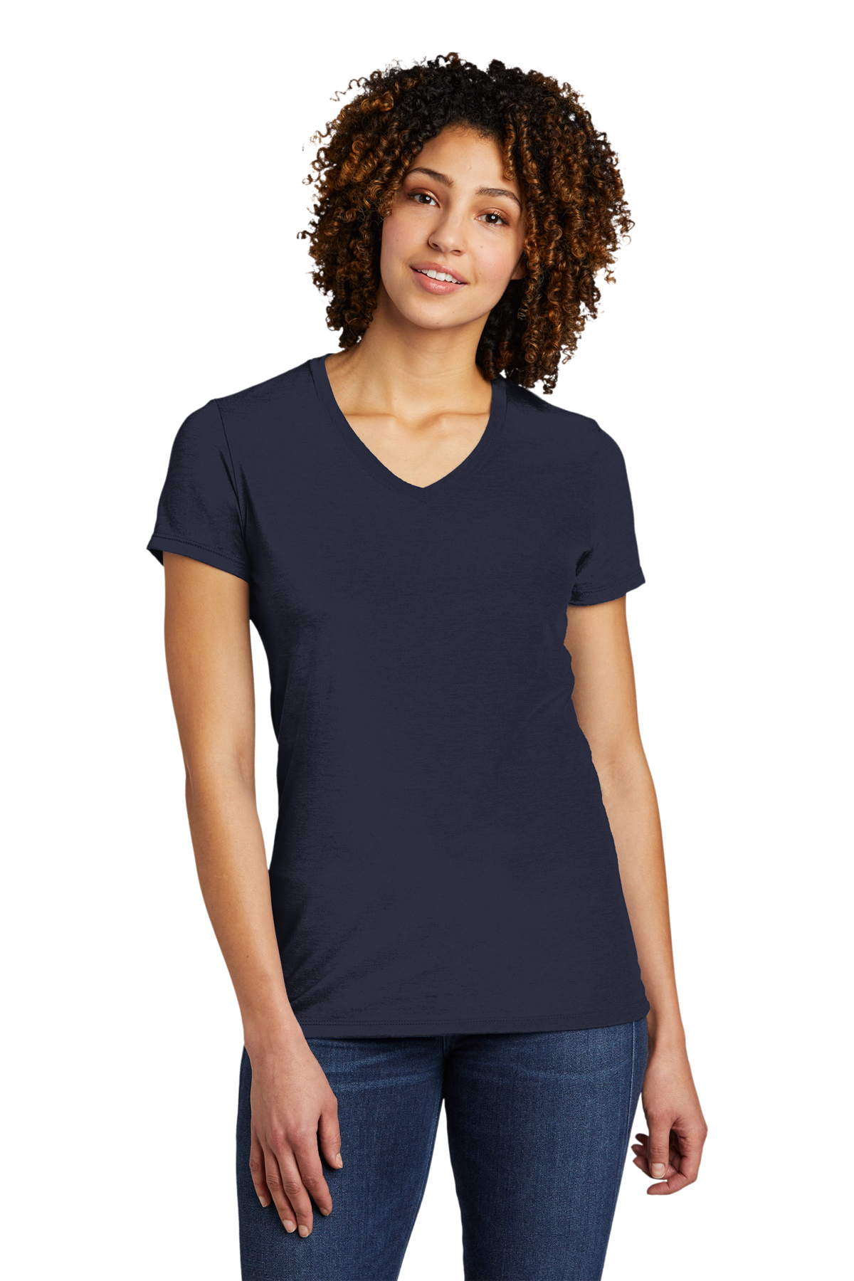 Allmade® Women’s Tri-Blend V-Neck Tee Product Image