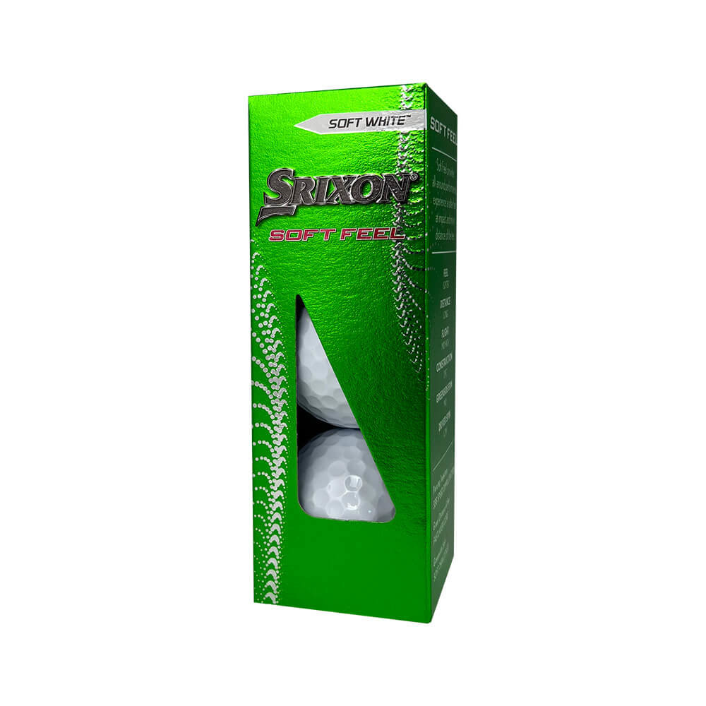 Rush Srixon Soft Feel 3 Pack Golf Balls Product Image