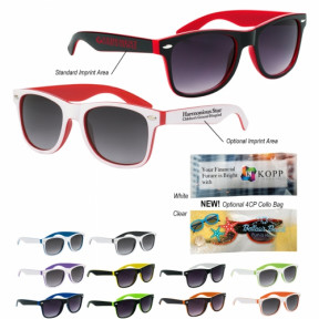 Two-Tone Malibu Sunglasses Product Image