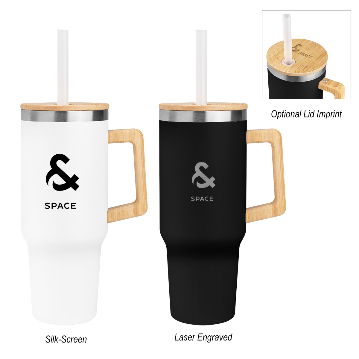 Carolina Recycled Stainless Steel Tumbler - 40 oz. Product Image