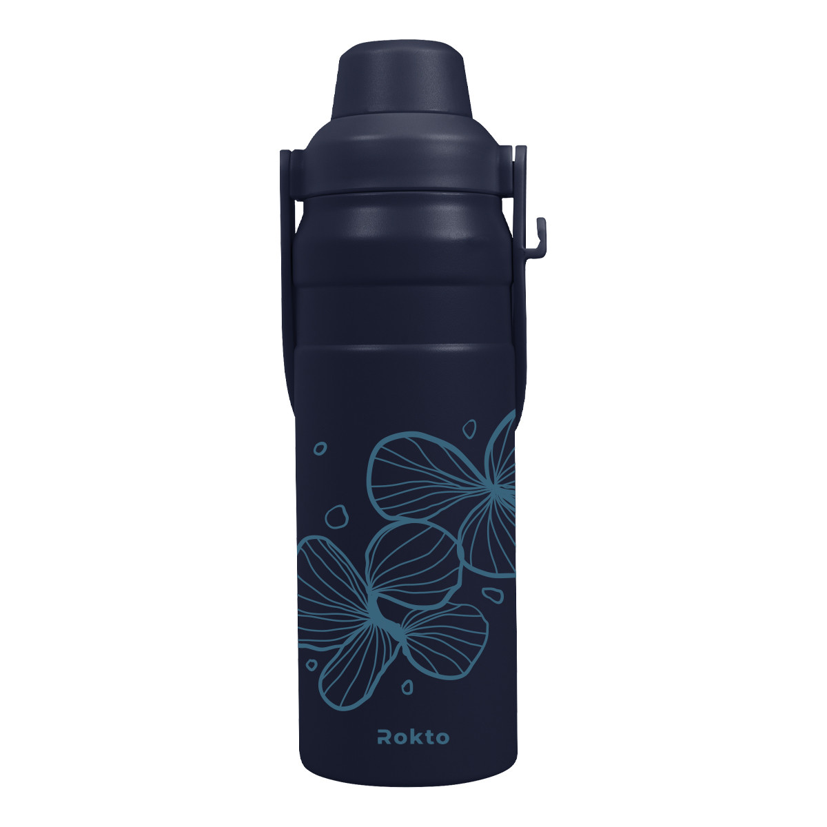 Summit Sip Recycled Stainless Steel Bottle with Easy Carry Handle - 24 oz. Product Image