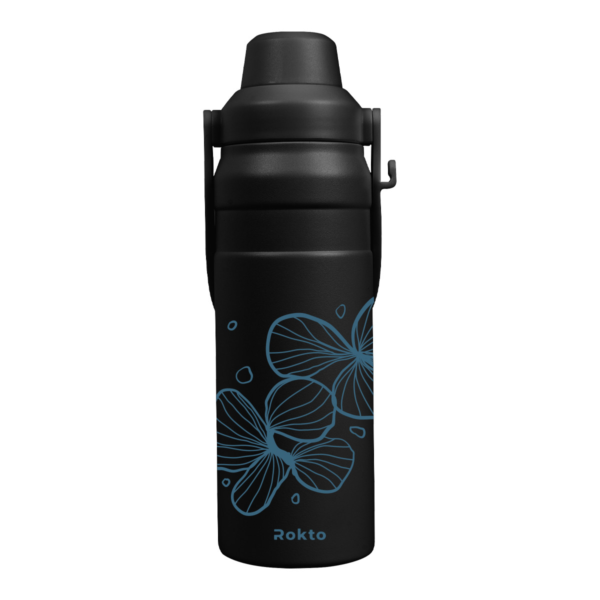 Summit Sip Recycled Stainless Steel Bottle with Easy Carry Handle - 24 oz. Product Image