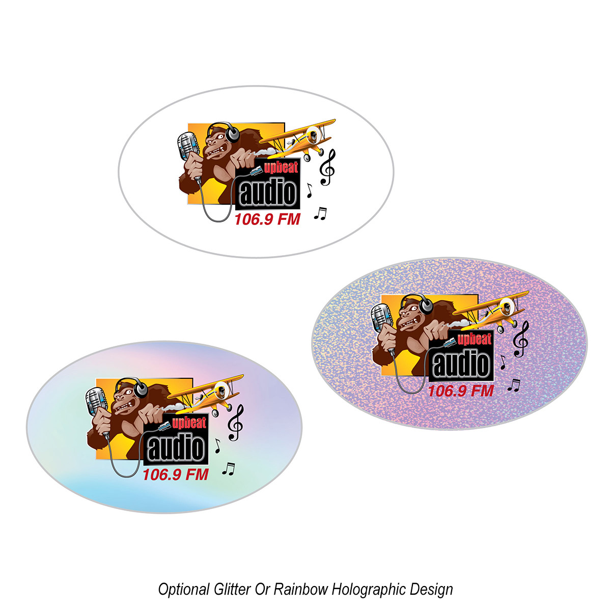 Oval Sticker Product Image