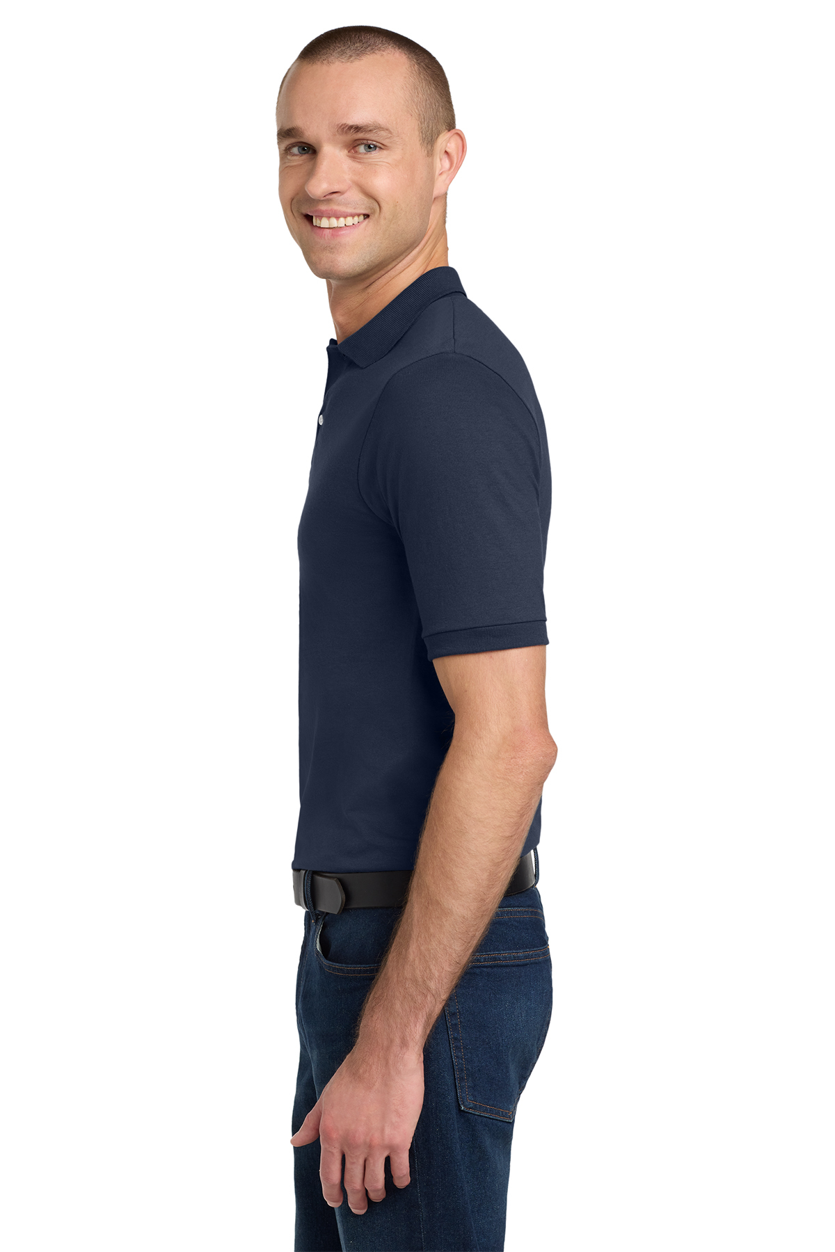 JERZEES® SpotShield 5.6-Ounce Jersey Knit Sport Shirt Product Image