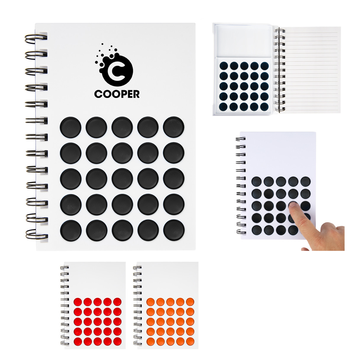 PUSH POP SPIRAL NOTEBOOK Product Image