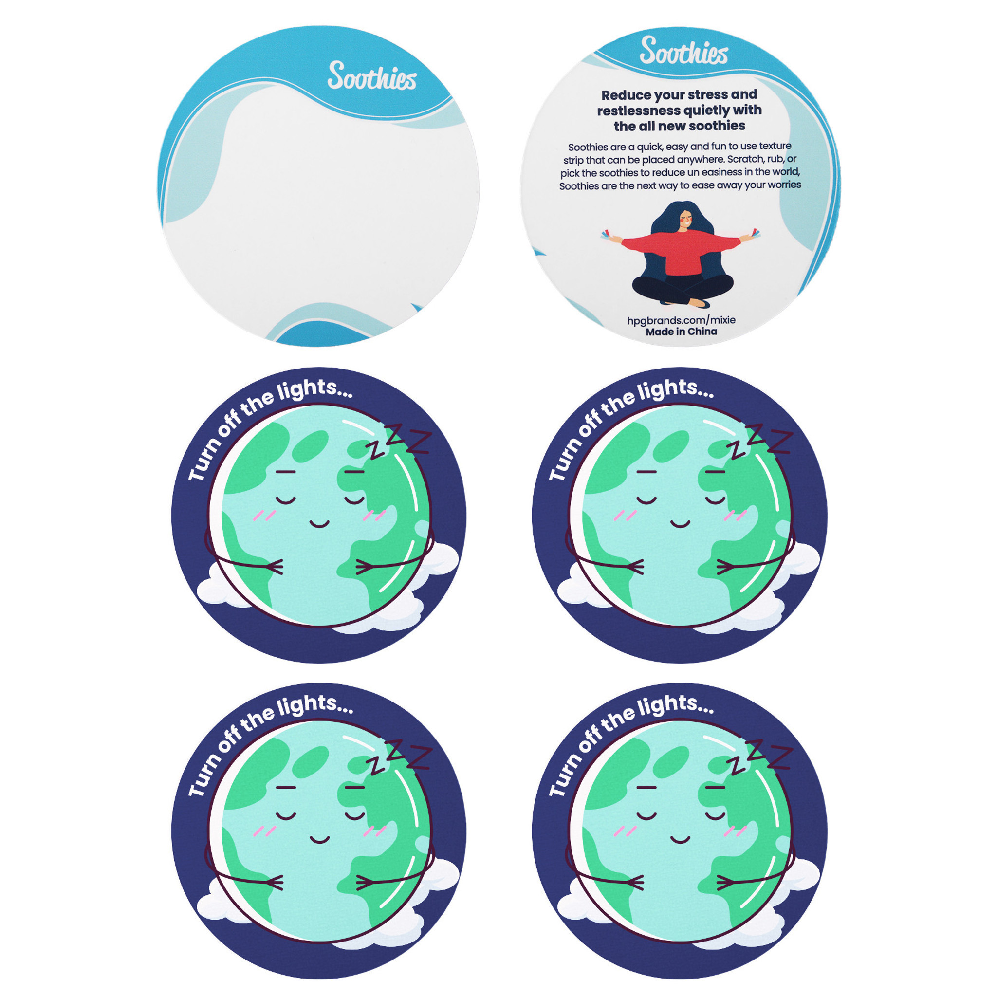 Circle Shaped Soothie Strips Product Image