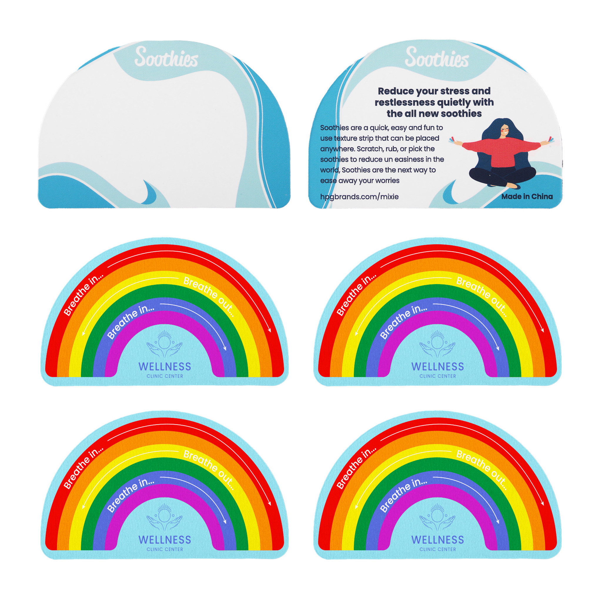 Semicircle Shaped Soothie Strips Product Image