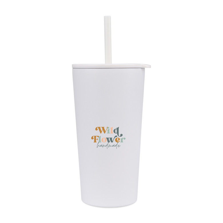 Aviana™ Rowan Recycled Straw Tumbler - 17 oz. Product Image
