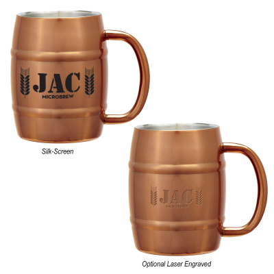 Moscow Mule Barrel Mug - 14 oz. Product Image