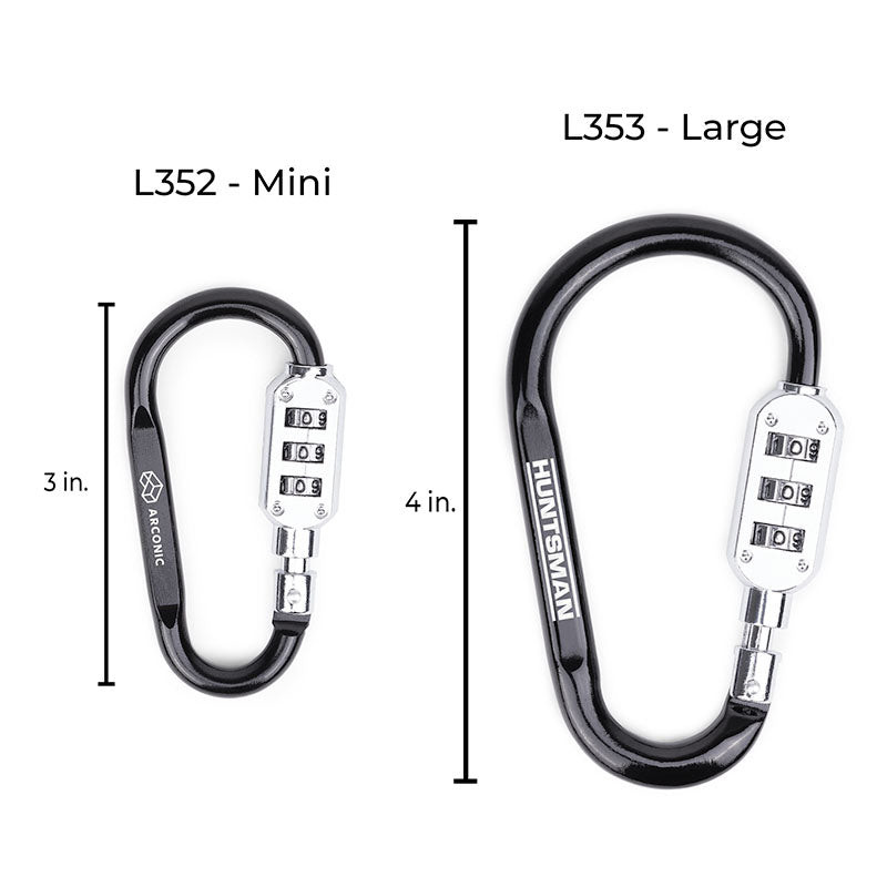 SecureLink Large Carabiner Keychain Product Image