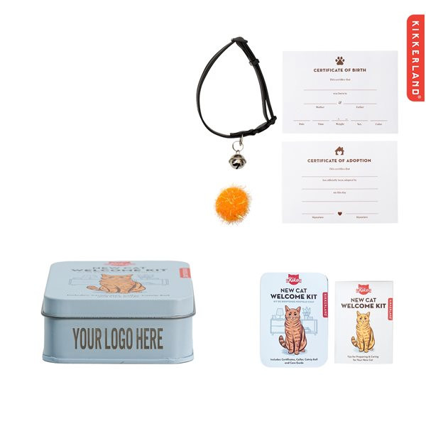 Kikkerland Cat Welcome Kit Product Image