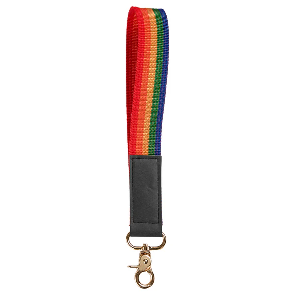 b.free Rainbow Pride Wrist Strap Keychain Product Image