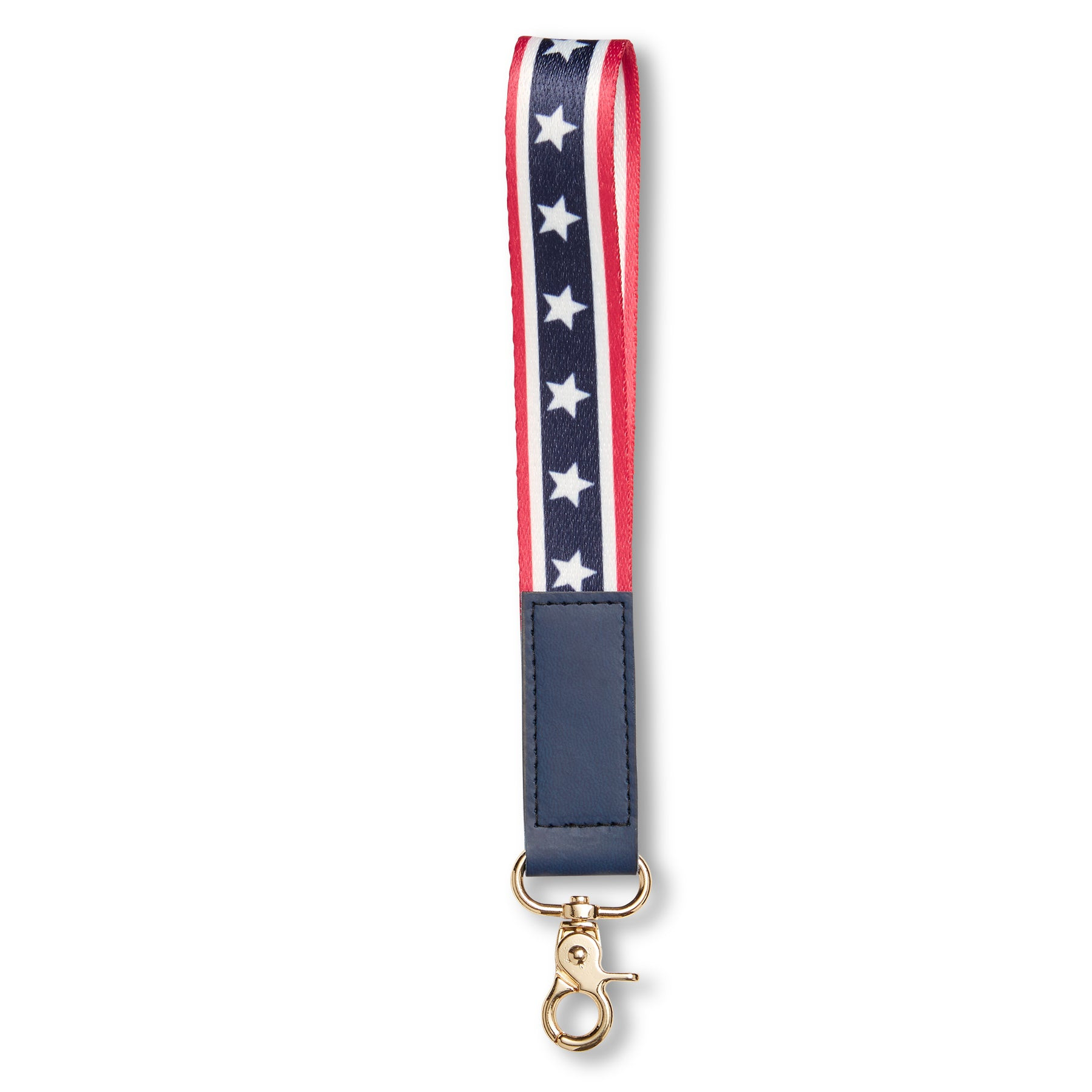 USA Patriotic Wrist Strap Keychain Product Image