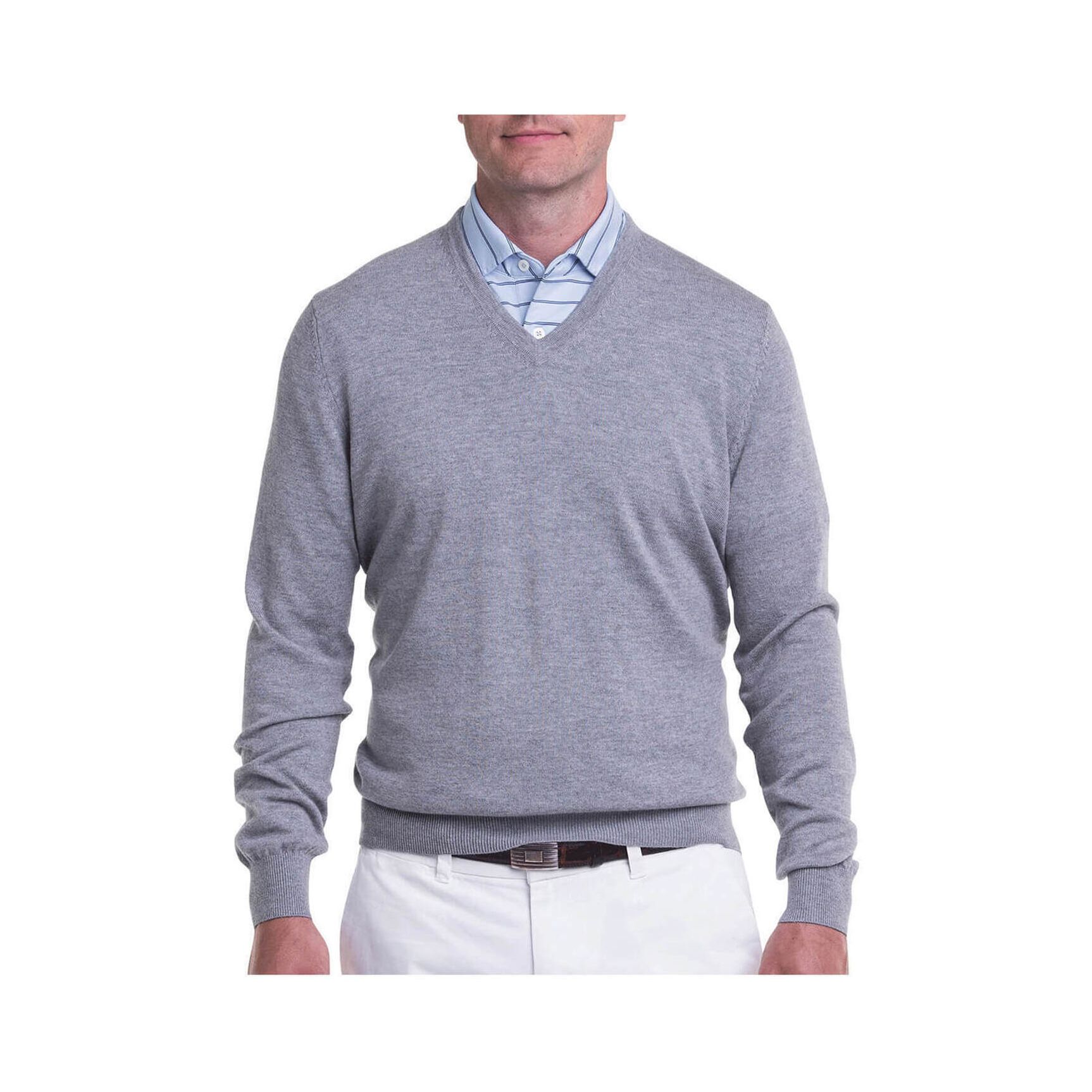 Fairway & Greene Men's Baruffa V-Neck Sweater Product Image