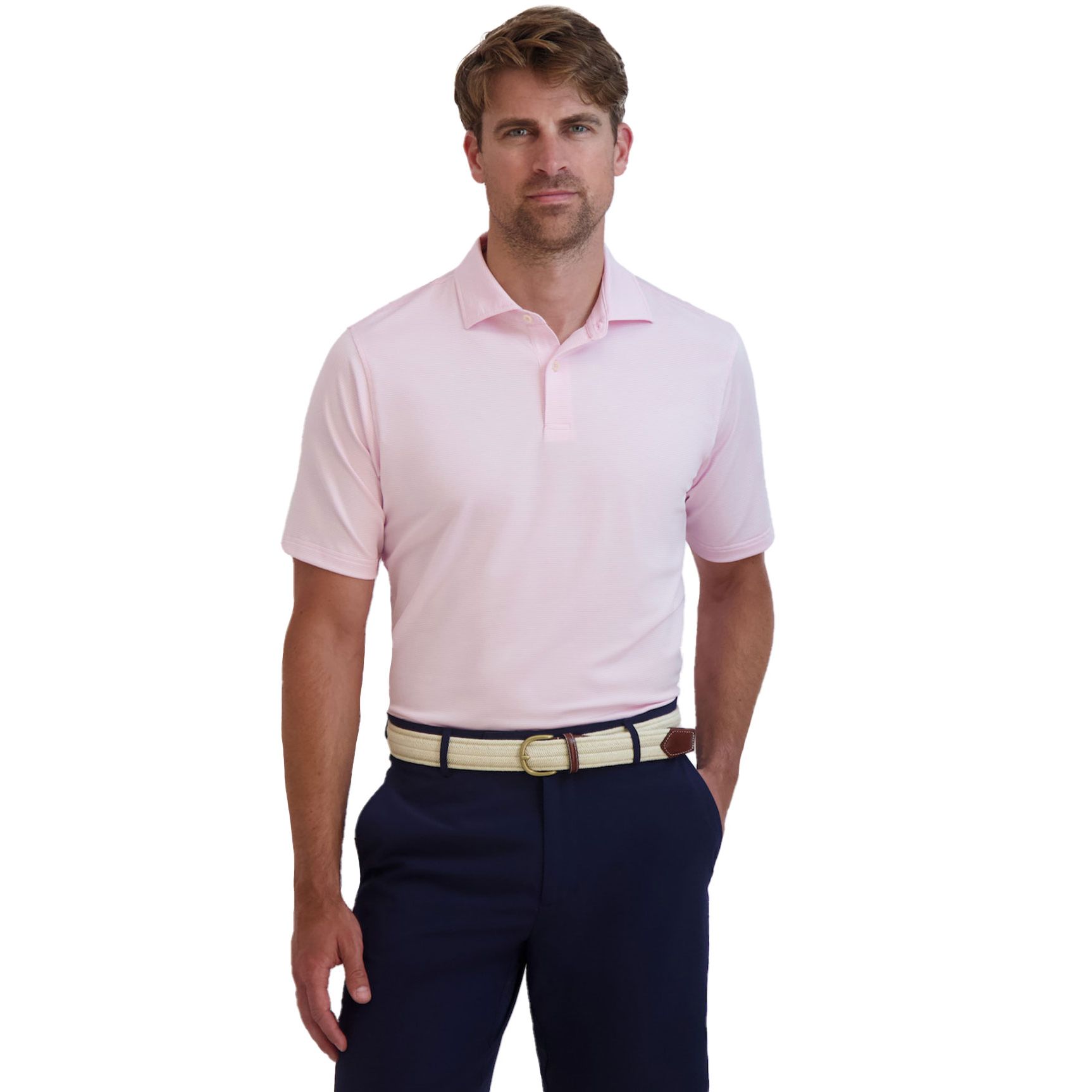 Fairway & Greene Men's Mini Stripe Polo Product Image