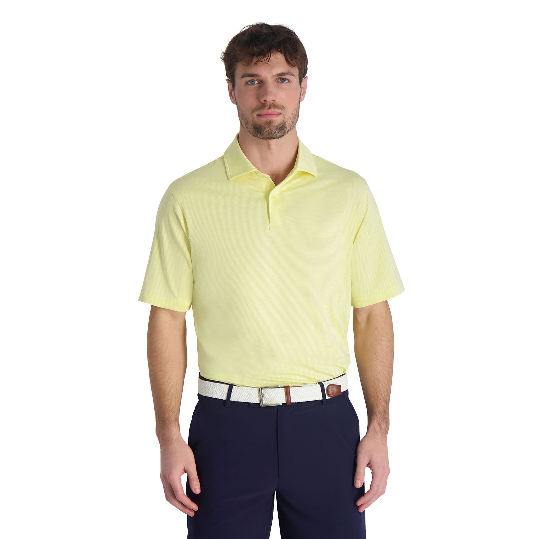 Fairway & Greene Men's Mini Stripe Polo Product Image