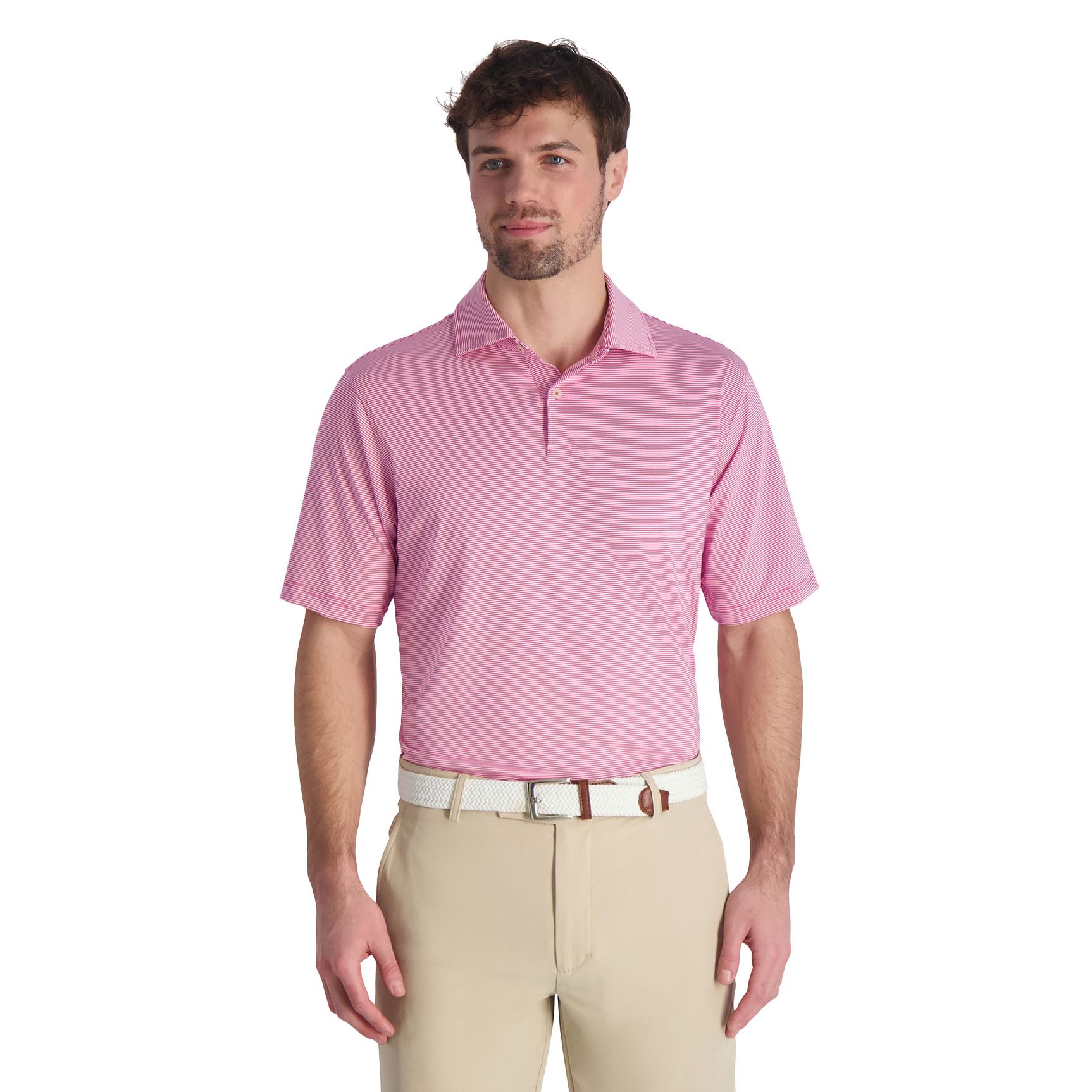 Fairway & Greene Men's Mini Stripe Polo Product Image