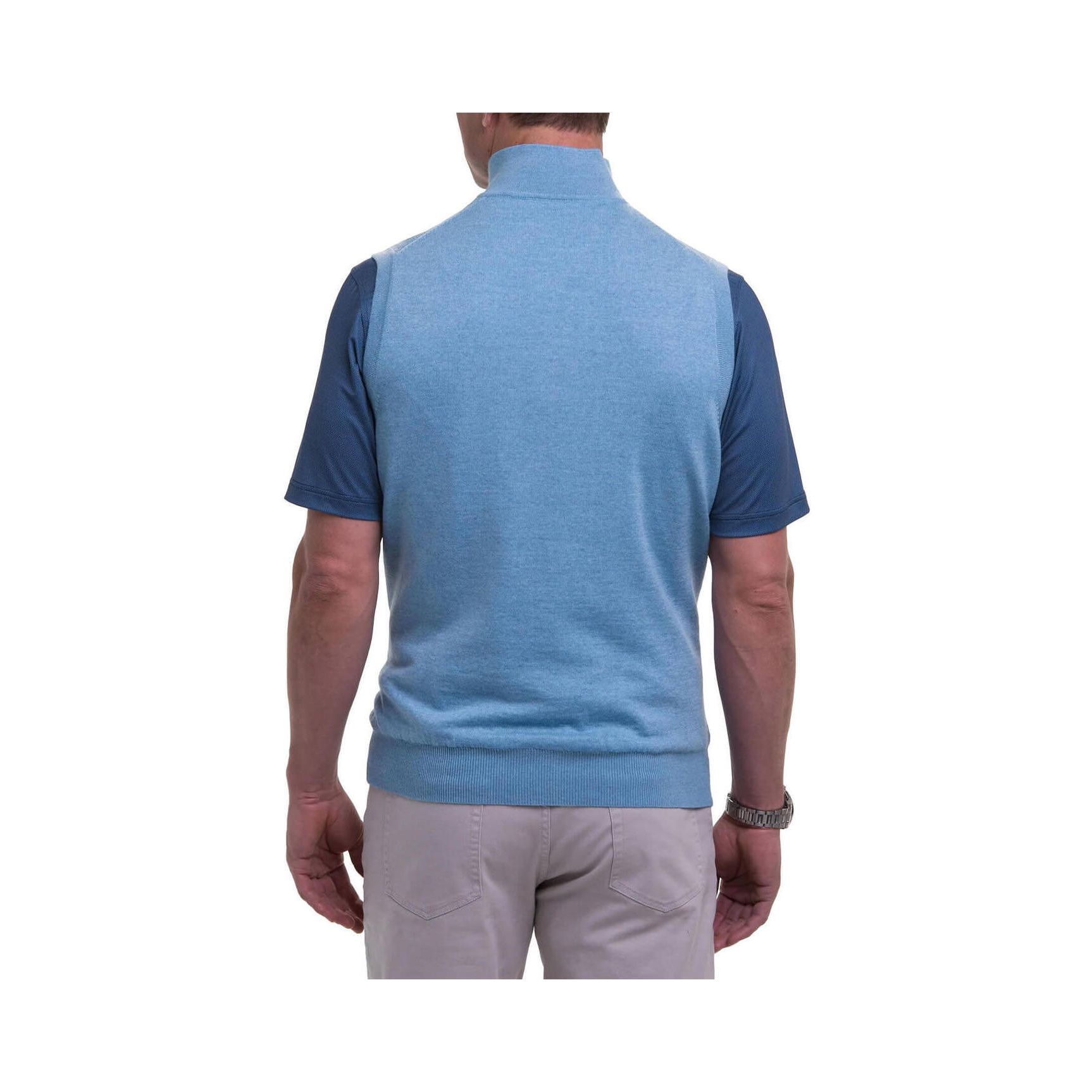 Fairway & Greene Men's Baruffa Quarter-Zip Windvest Product Image