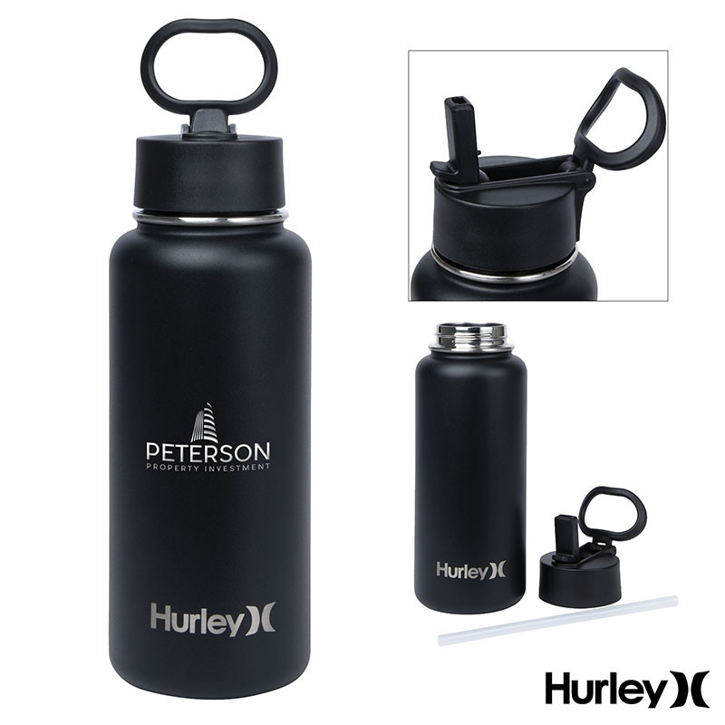Hurley® Oasis Vacuum Insulated Water Bottle - 32 oz. Product Image