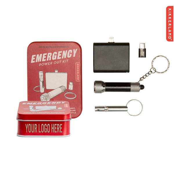 Kikkerland Emergency Power Out Kit Product Image