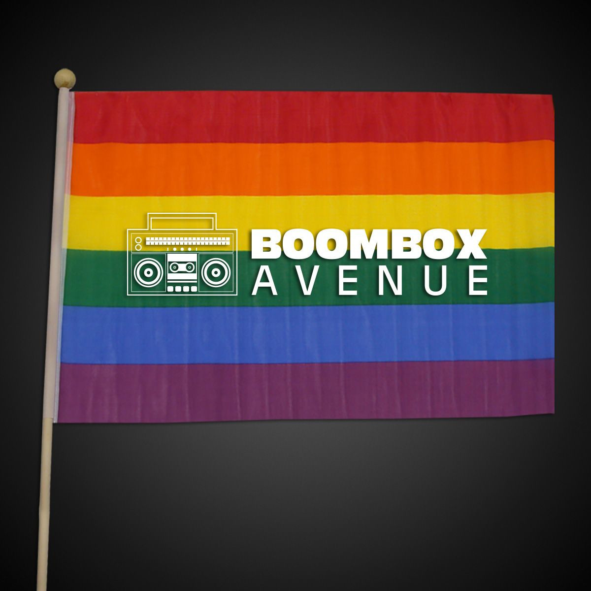12" x 18" Rainbow Flag Product Image