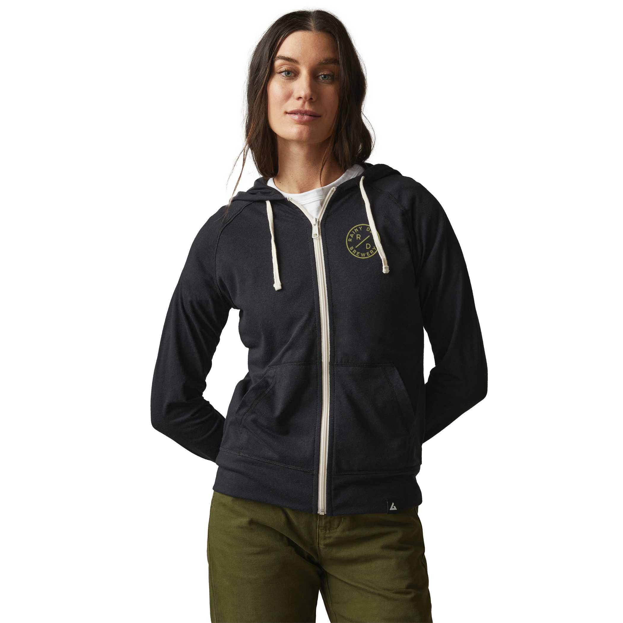 American Giant Women's Lightweight Full Zip Hoodie Product Image