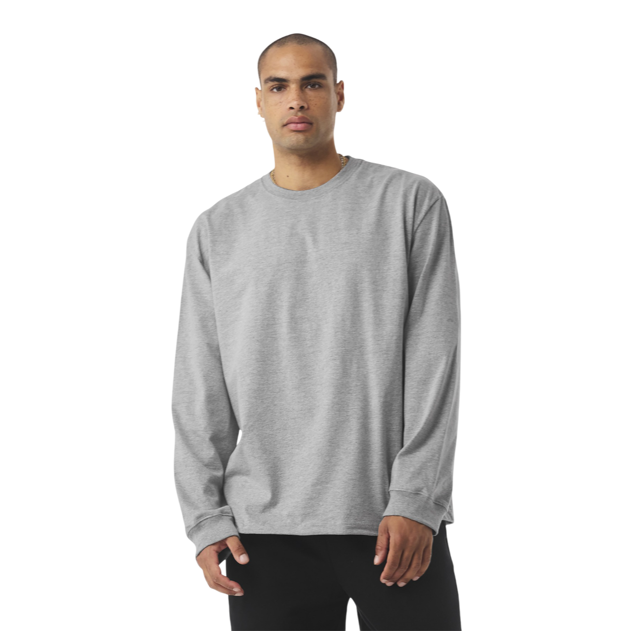 BELLA+CANVAS Unisex 7.5-Ounce Heavyweight Long Sleeve Tee Product Image
