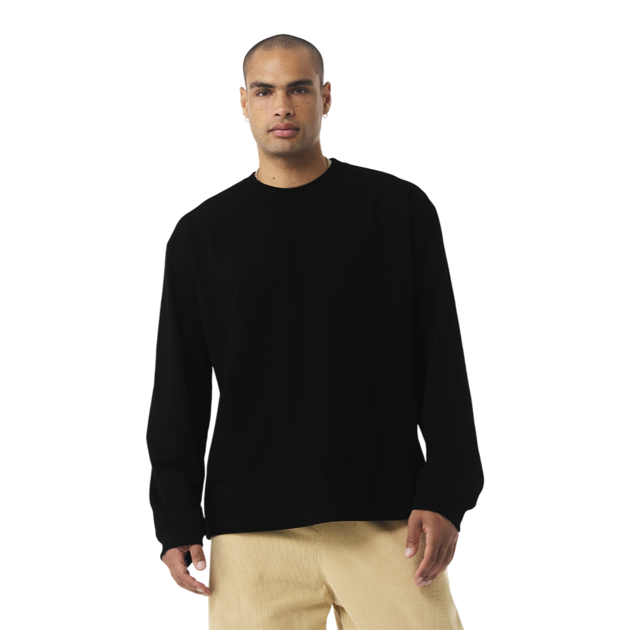 BELLA+CANVAS Unisex 7.5-Ounce Heavyweight Long Sleeve Tee Product Image