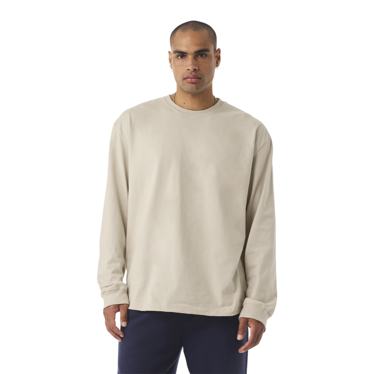 BELLA+CANVAS Unisex 7.5-Ounce Heavyweight Long Sleeve Tee Product Image