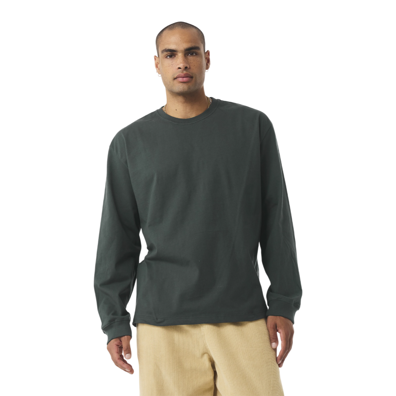 BELLA+CANVAS Unisex 7.5-Ounce Heavyweight Long Sleeve Tee Product Image
