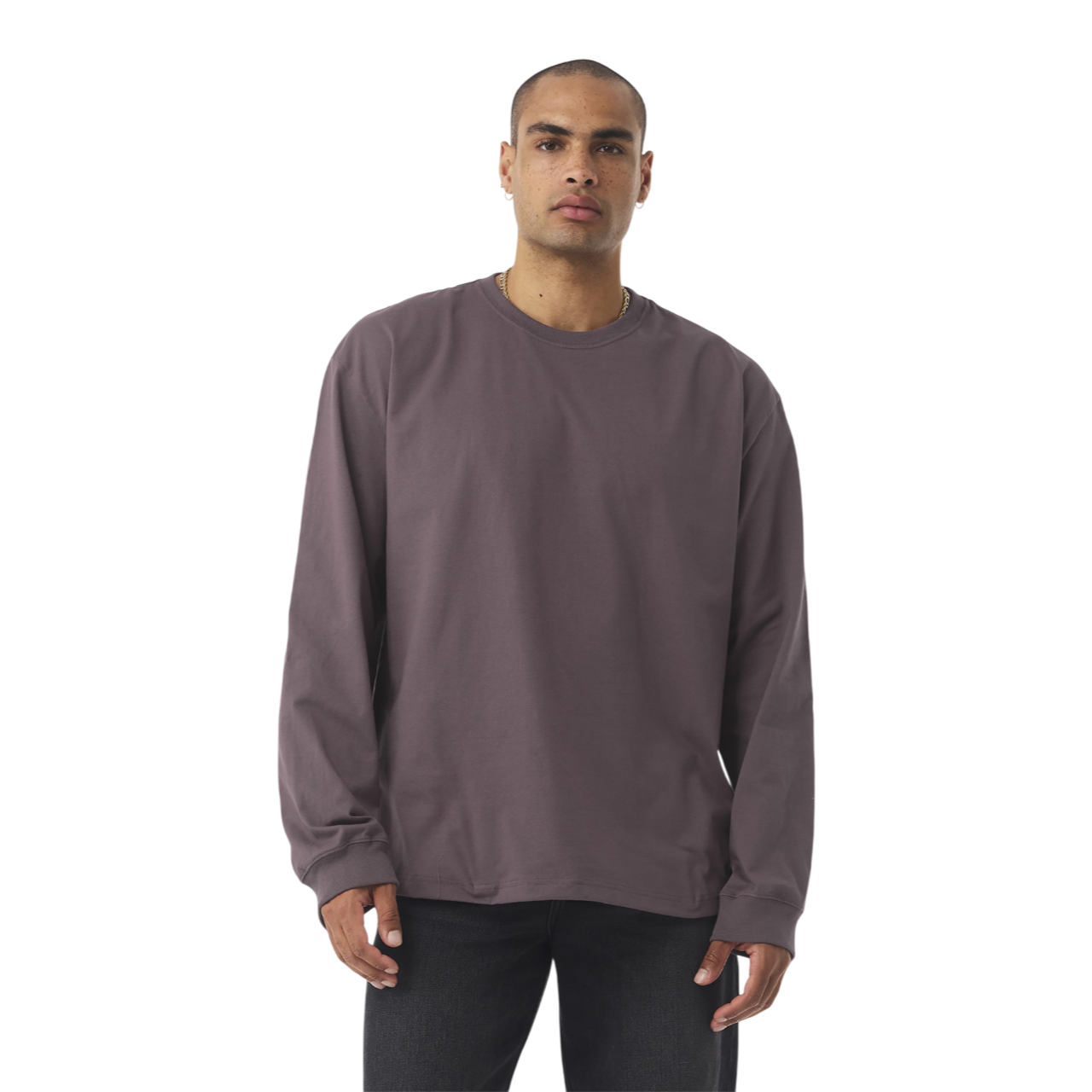 BELLA+CANVAS Unisex 7.5-Ounce Heavyweight Long Sleeve Tee Product Image