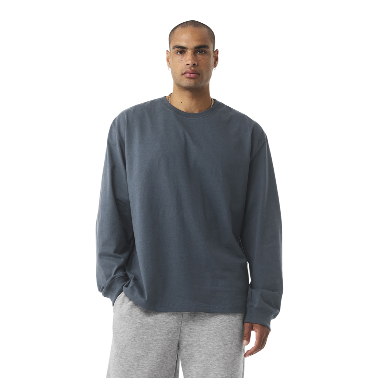 BELLA+CANVAS Unisex 7.5-Ounce Heavyweight Long Sleeve Tee Product Image
