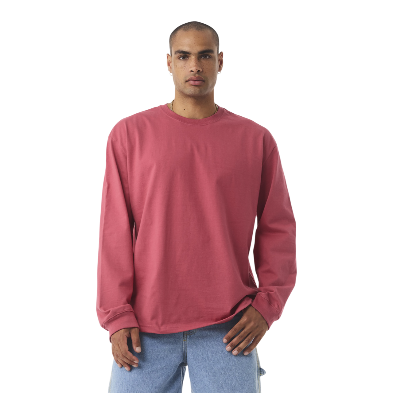 BELLA+CANVAS Unisex 7.5-Ounce Heavyweight Long Sleeve Tee Product Image