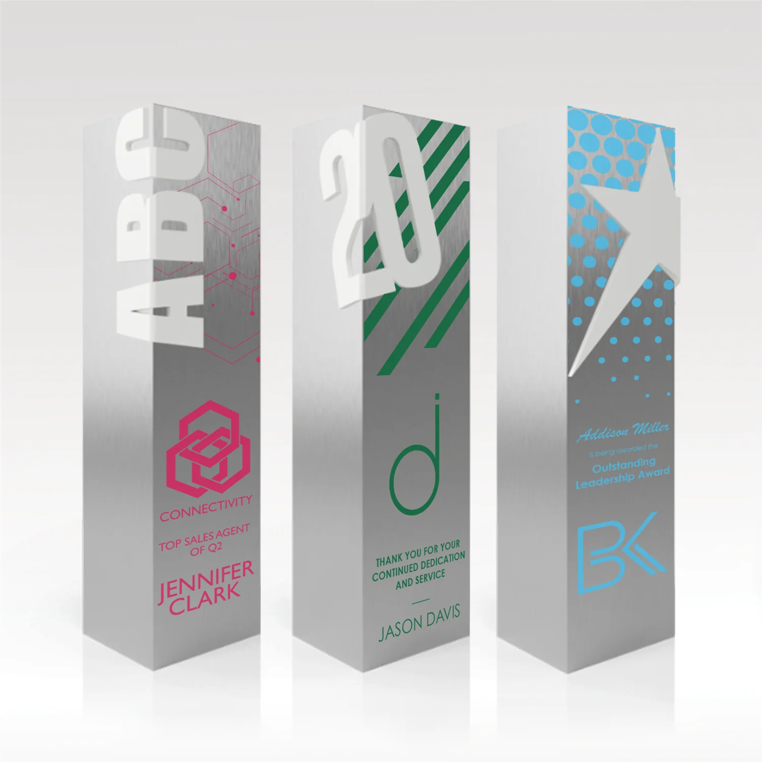 Square Aluminum Award Product Image
